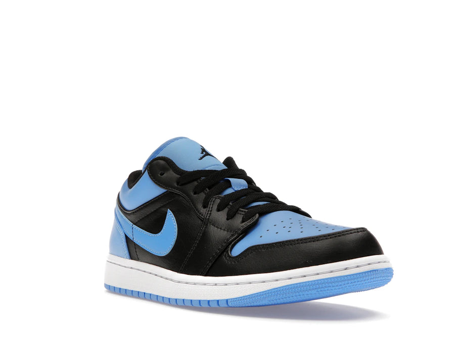 Jordan 1 Low Noir Bleu Université