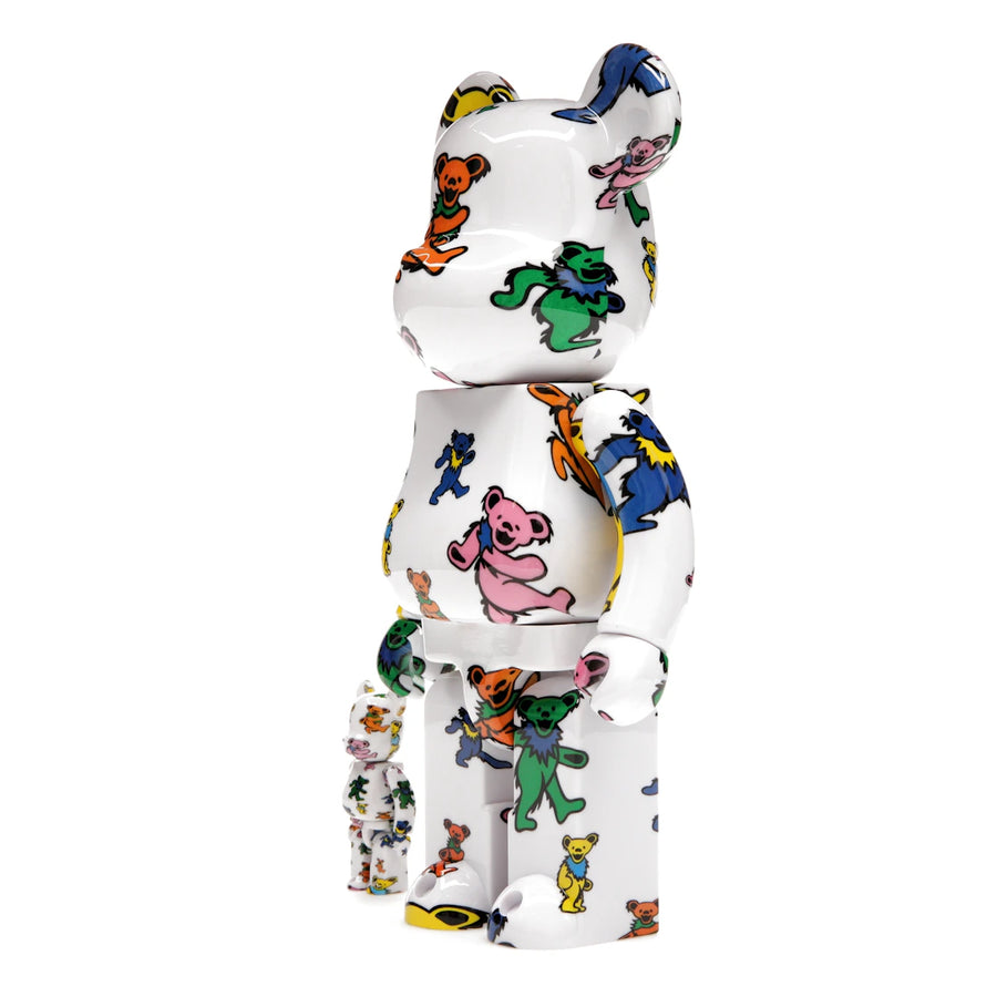 Bearbrick x Grateful Dead (Dancing Bear) 100% & 400% Set
