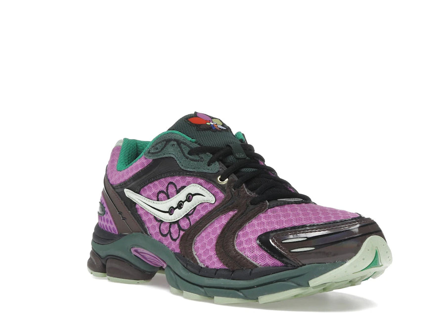 Saucony ProGrid Triumph 4 Jae Conseils Fleurs Cultiver Uptown Perilla