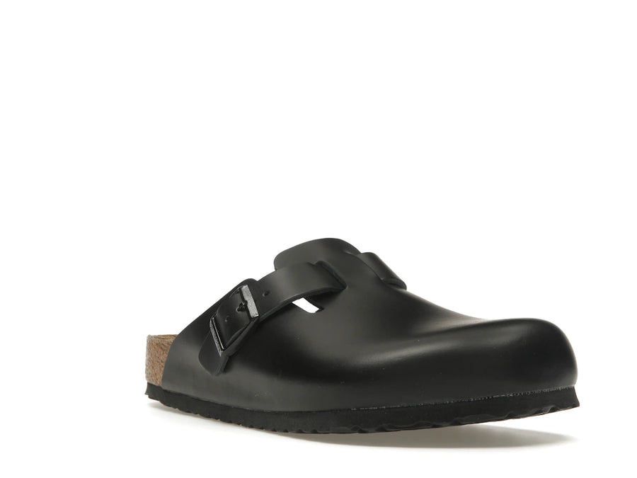Birkenstock Boston Natural Leather Black