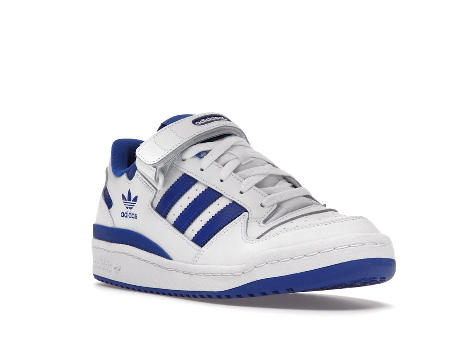 adidas Forum Low Blanc Bleu Royal