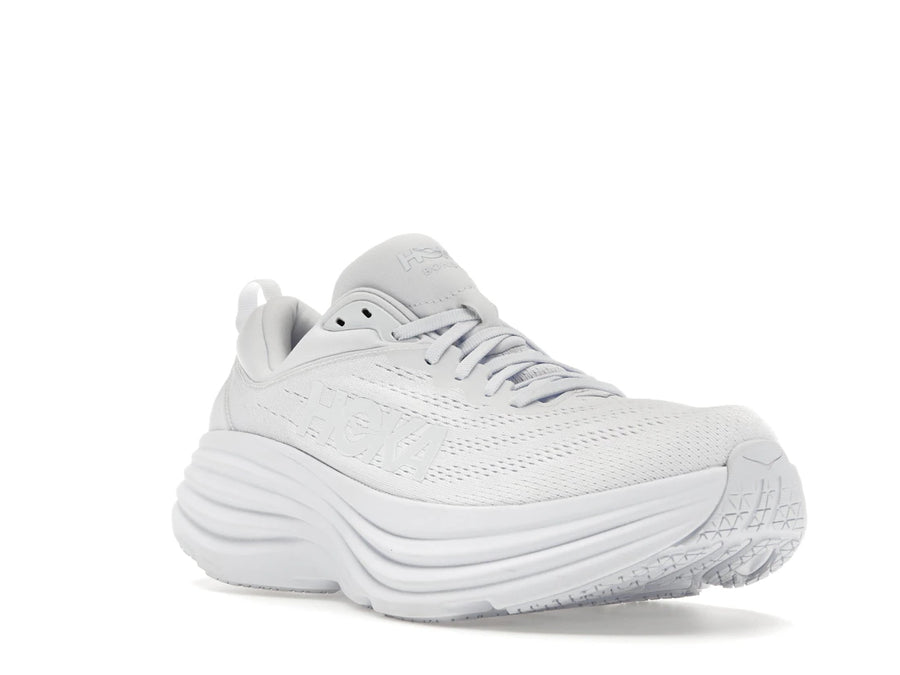 Hoka One One Bondi 8 Triple Blanc