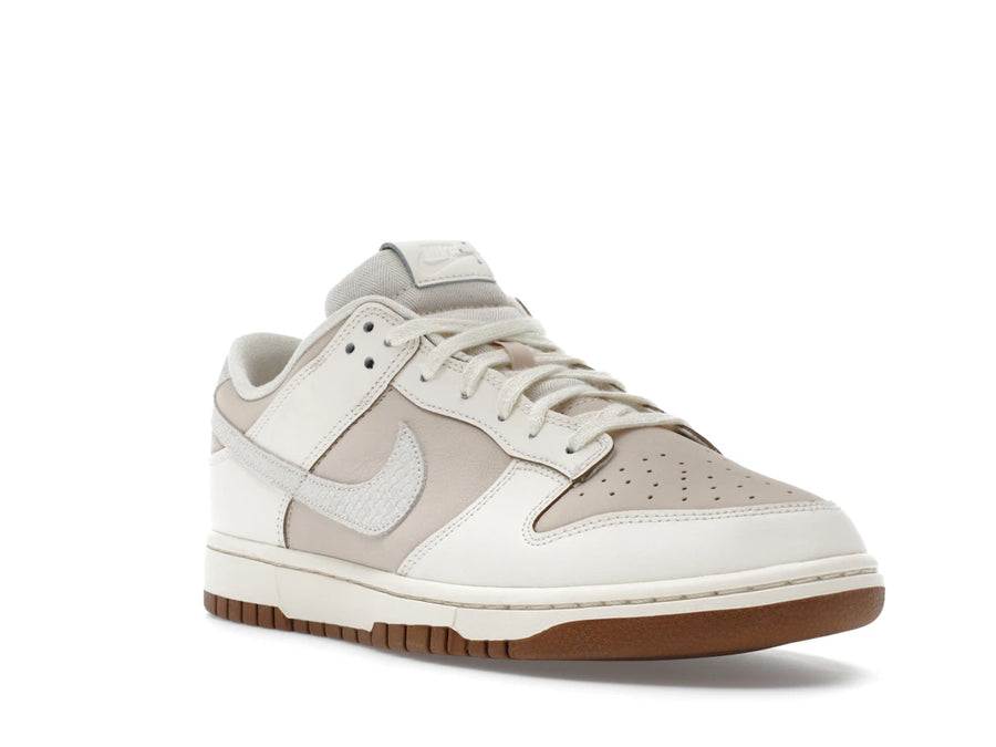 Nike Dunk Low Retro Blanc nacré Ivoire pâle Beige clair Voile