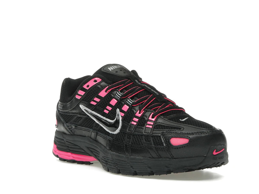 Nike P-6000 Rose Explosion Argent Métallisé Noir
