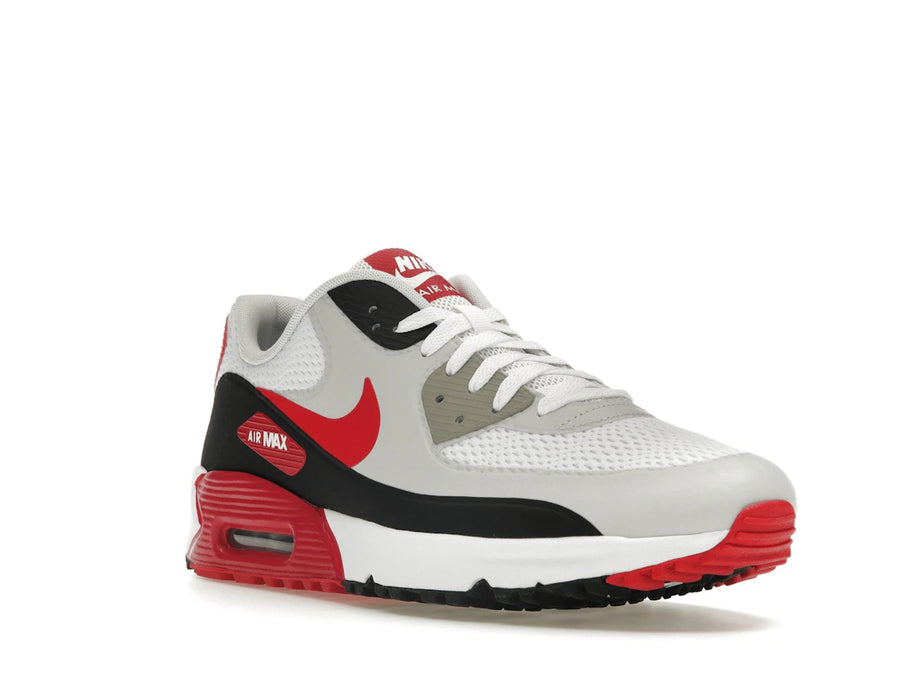 Nike Air Max 90 Golf Blanc Noir Rouge Université