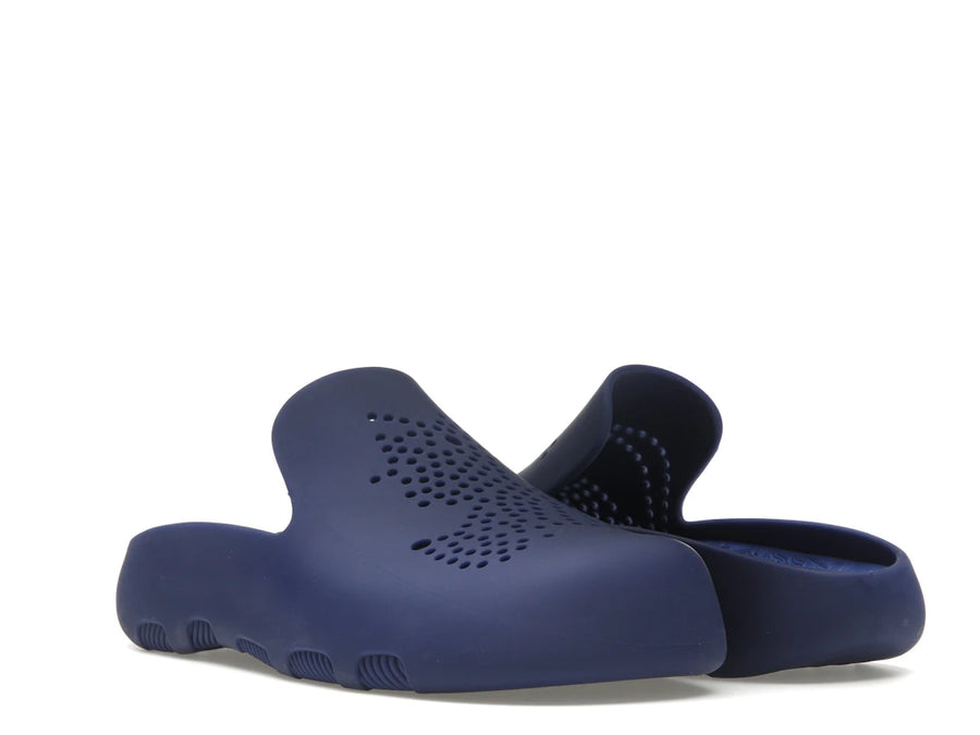 Sandales perforées Burberry Stingray bleues