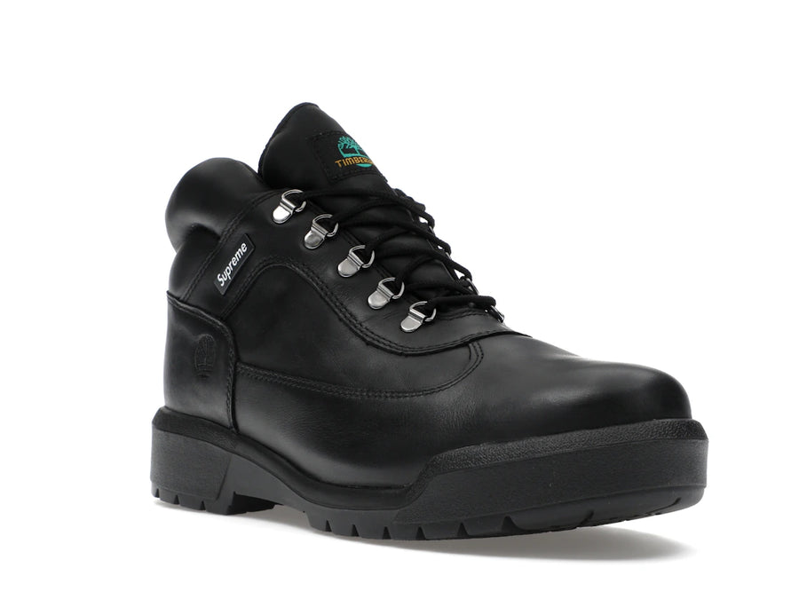 Bottes Timberland Field Boot mi-hautes à lacets Supreme noires