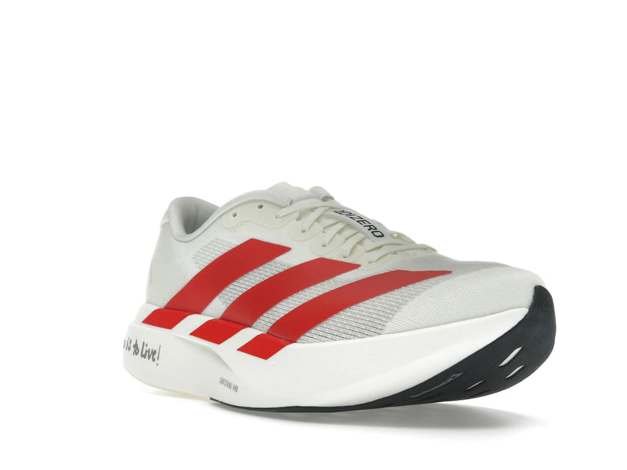 adidas Adizero EVO SL Off White Better Scarlet
