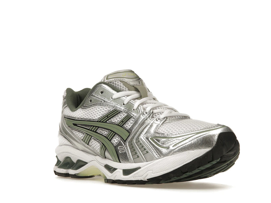 ASICS Gel-Kayano 14 White Pure Silver Slate Grey Sage