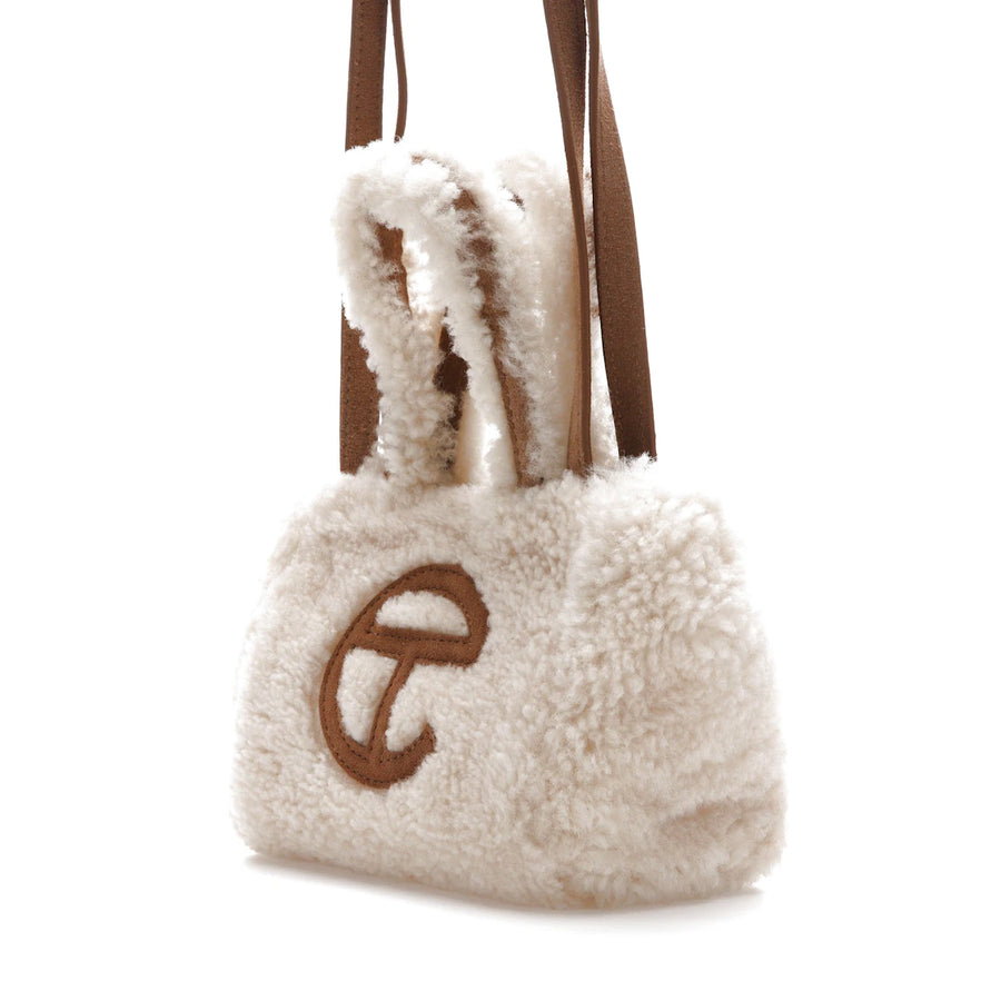 Sac cabas inversé Telfar x UGG, petit modèle, couleur naturelle