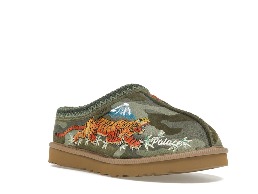 Pantoufles UGG Tasman Palace camouflage olive brûlé