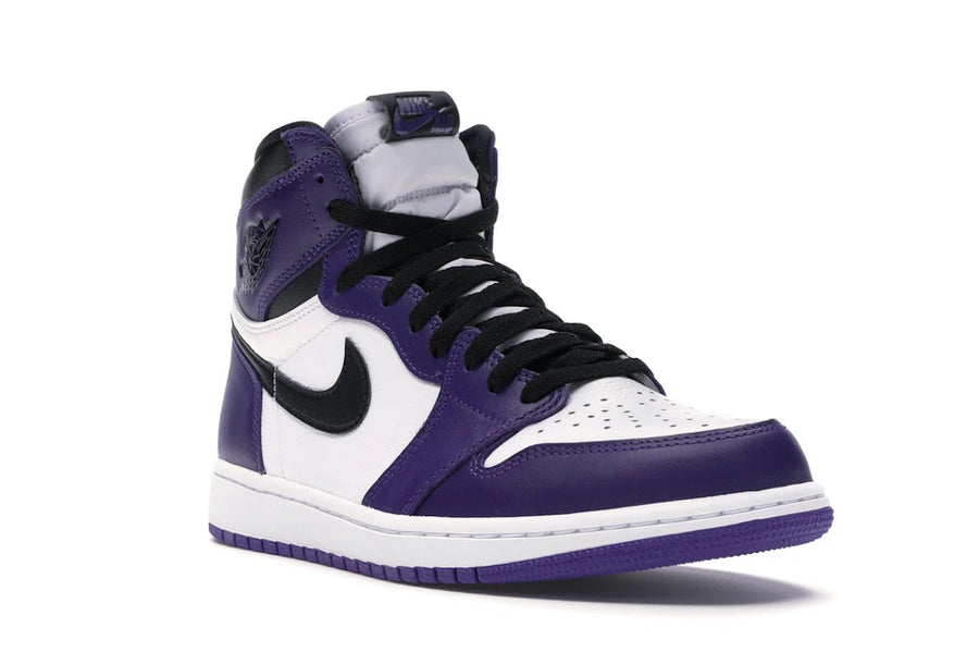 Jordan 1 Retro High Court Violet Blanc