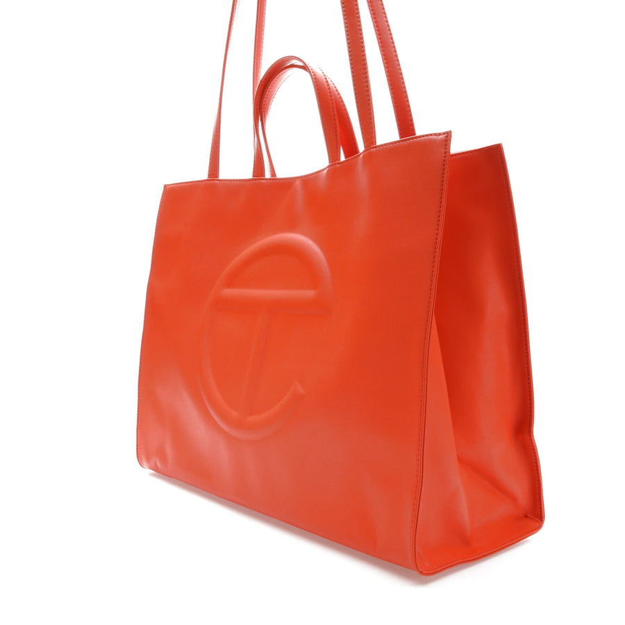 Sac cabas Telfar grand format orange