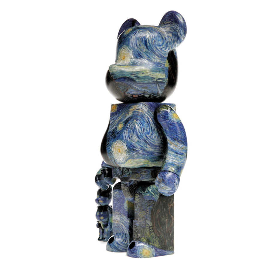 Coffret Bearbrick Vincent van Gogh La Nuit étoilée 100 % et 400 %