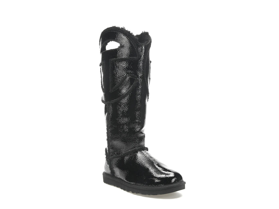 UGG x Telfar Logo Tall Crinkle Black