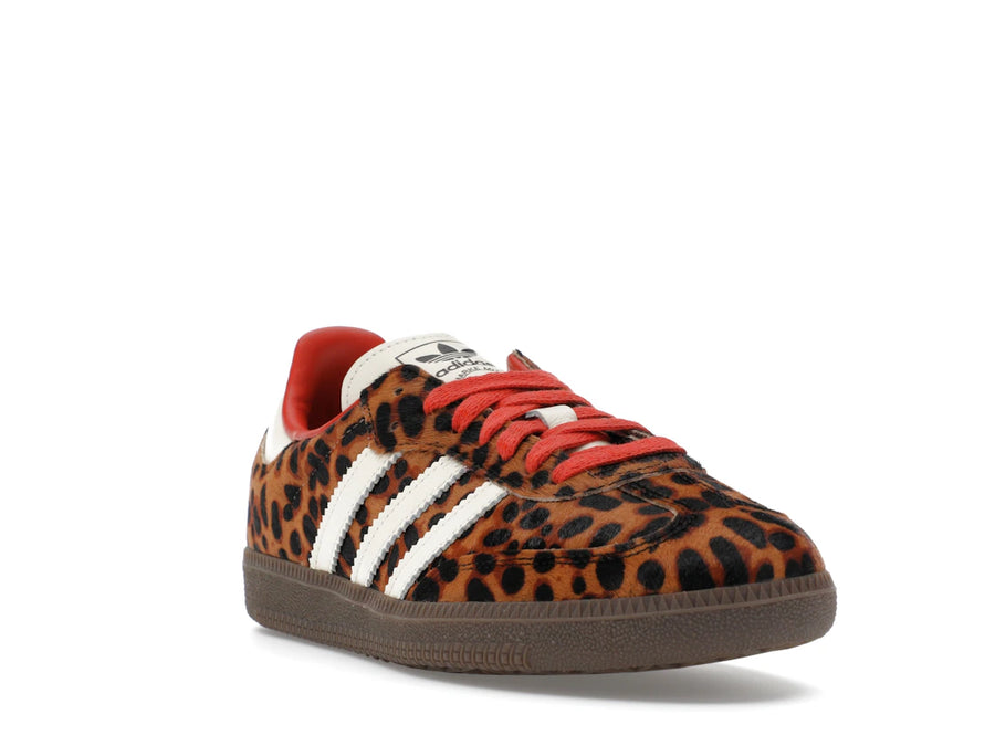 adidas Samba OG Preloved Red Leopard (Femme)