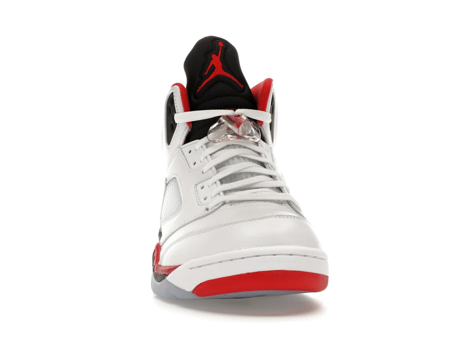Jordan 5 Retro Fire Red Black Tongue (2025)