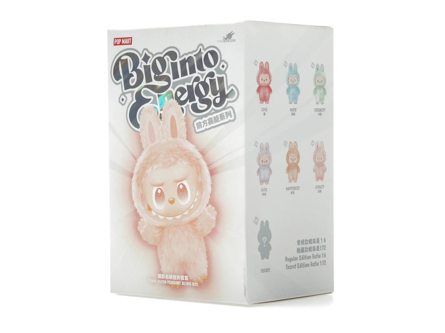 Pop Mart Labubu The Monsters Big into Energy Series Vinyl Plush Pendant Single Blind Box