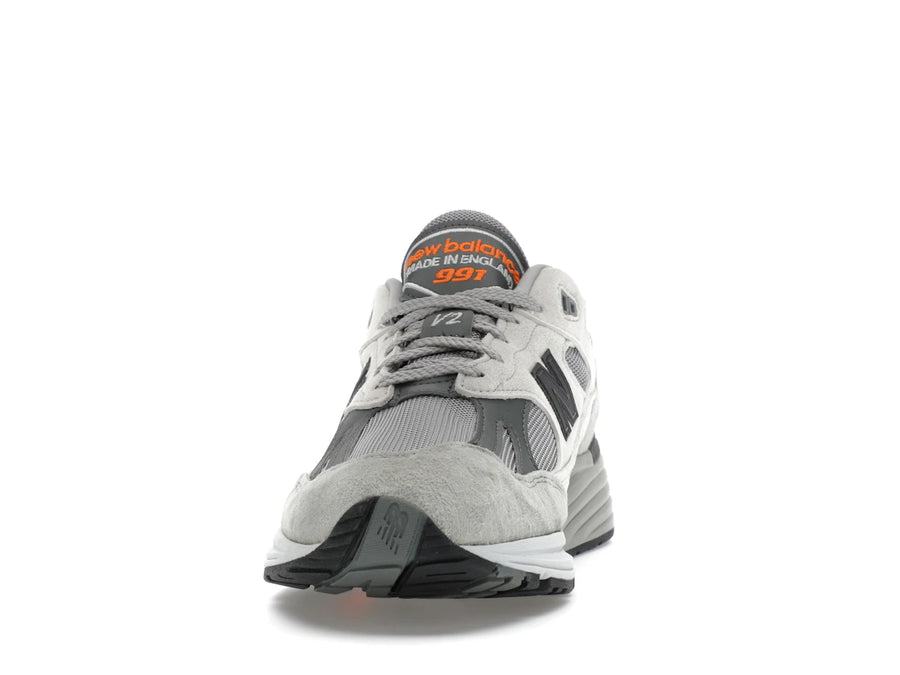 New Balance 991v2 MiUK Gris pélican Orange