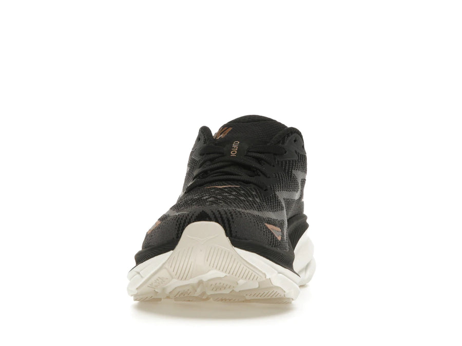 Hoka One One Clifton 9 Noir Or Rose (Femme)