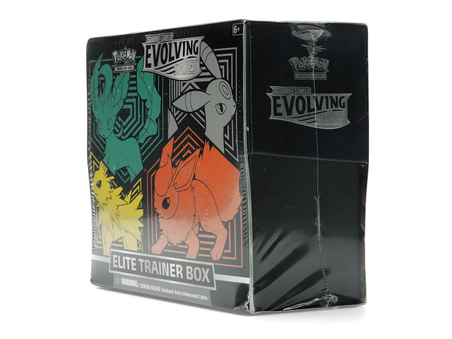 Coffret Dresseur d'élite Pokémon JCC Épée et Bouclier Ciel Évolutif (Flamme/Voltali/Noctali/Phyllali)