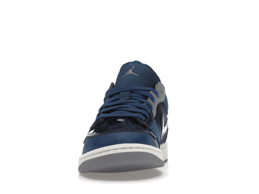 Jordan 1 Low SE Craft Obsidian Bleu français Ardoise cendrée Blanc