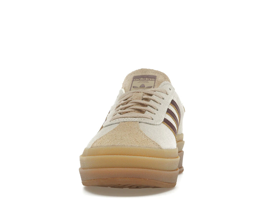 adidas Gazelle Bold Crème Blanc Bordeaux (Femme)