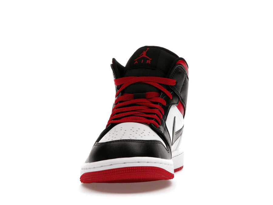 Jordan 1 Mid Gym Rouge Orteil Noir