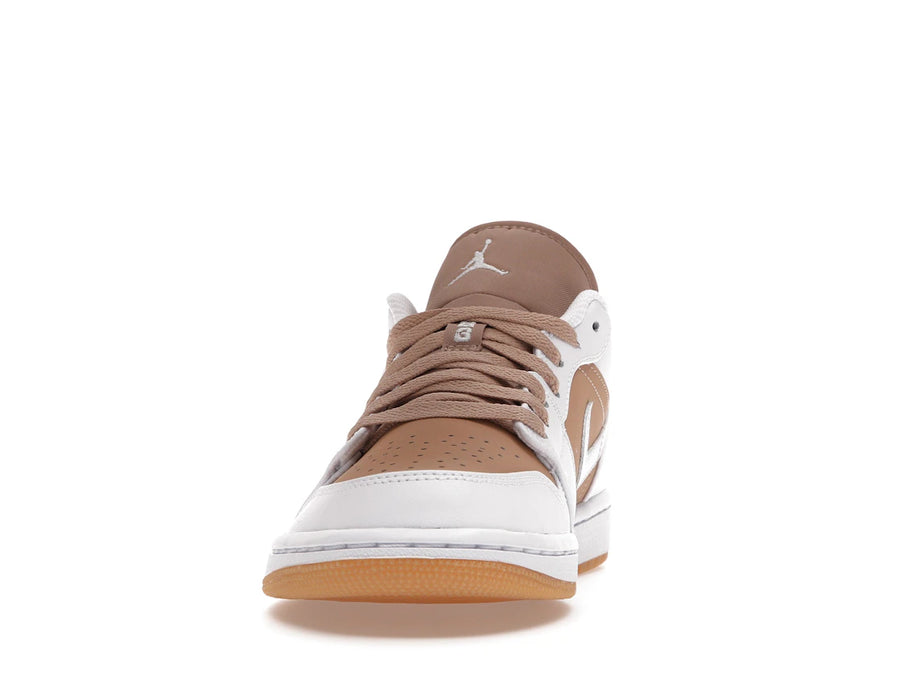 Jordan 1 Low Gum White