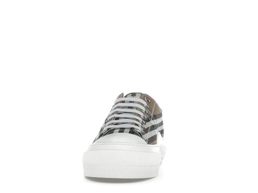 Baskets basses Burberry à motif House Check, marron taupe (Femme)