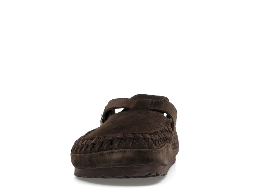 Birkenstock Boston en daim tressé Kith Mocha
