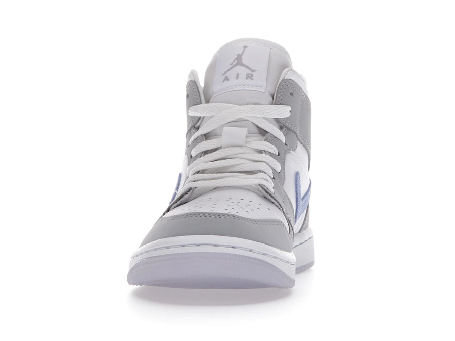 Jordan 1 Mid Wolf Gray Aluminum (Femme)