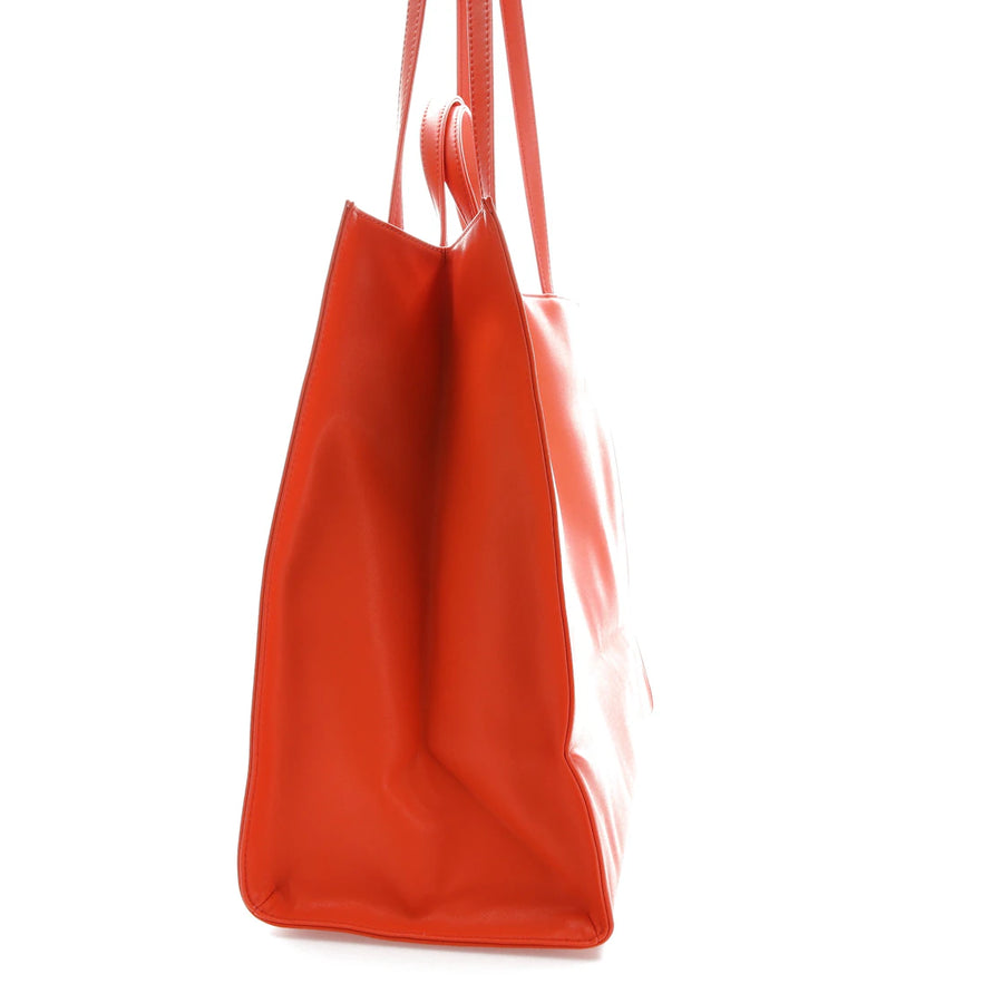Sac cabas Telfar grand format orange