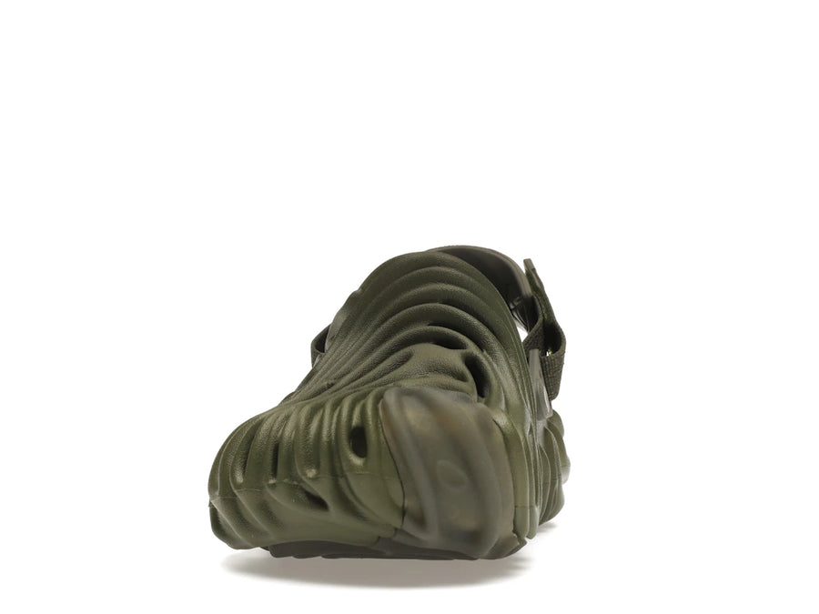 Sabots Crocs Pollex de Salehe Bembury, couleur concombre