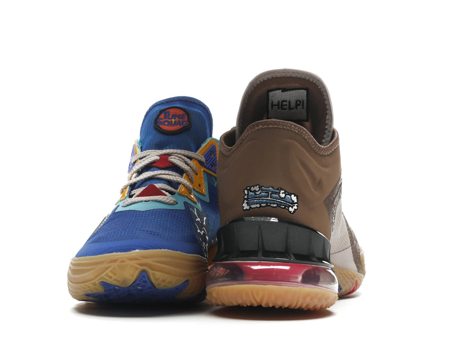 Nike LeBron 18 Low Wile E. vs Roadrunner Space Jam