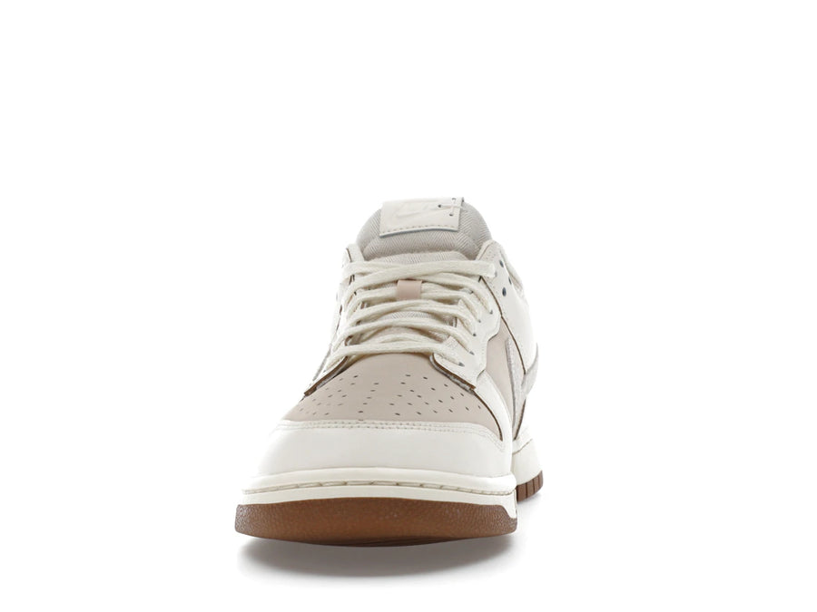 Nike Dunk Low Retro Blanc nacré Ivoire pâle Beige clair Voile