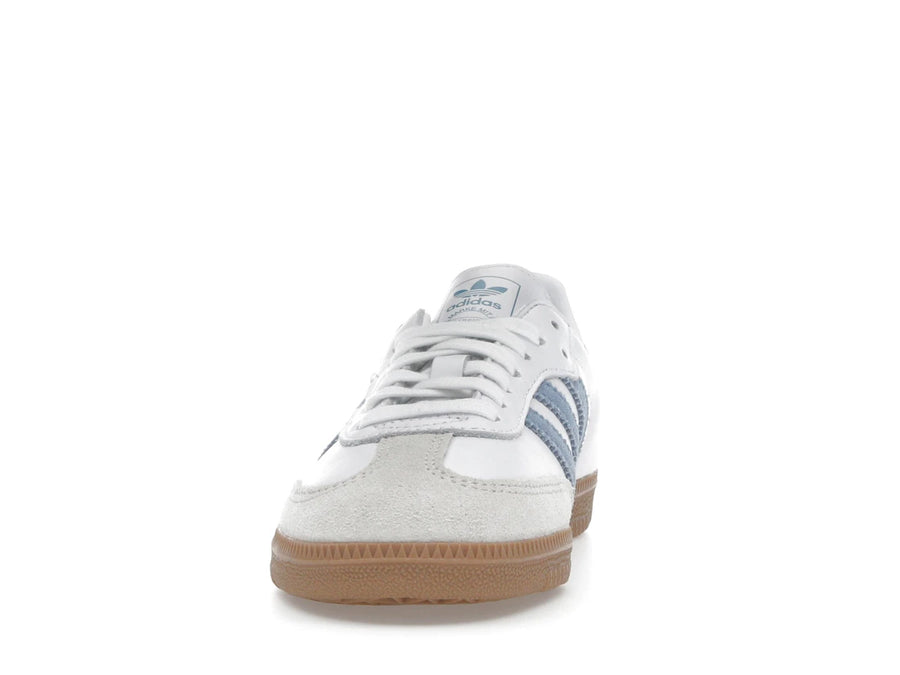 adidas Samba OG Blanc Alumine Bleu Cendre (Femme)
