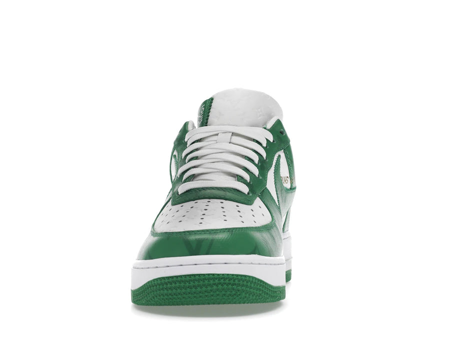Louis Vuitton Nike Air Force 1 Low par Virgil Abloh Blanc Vert