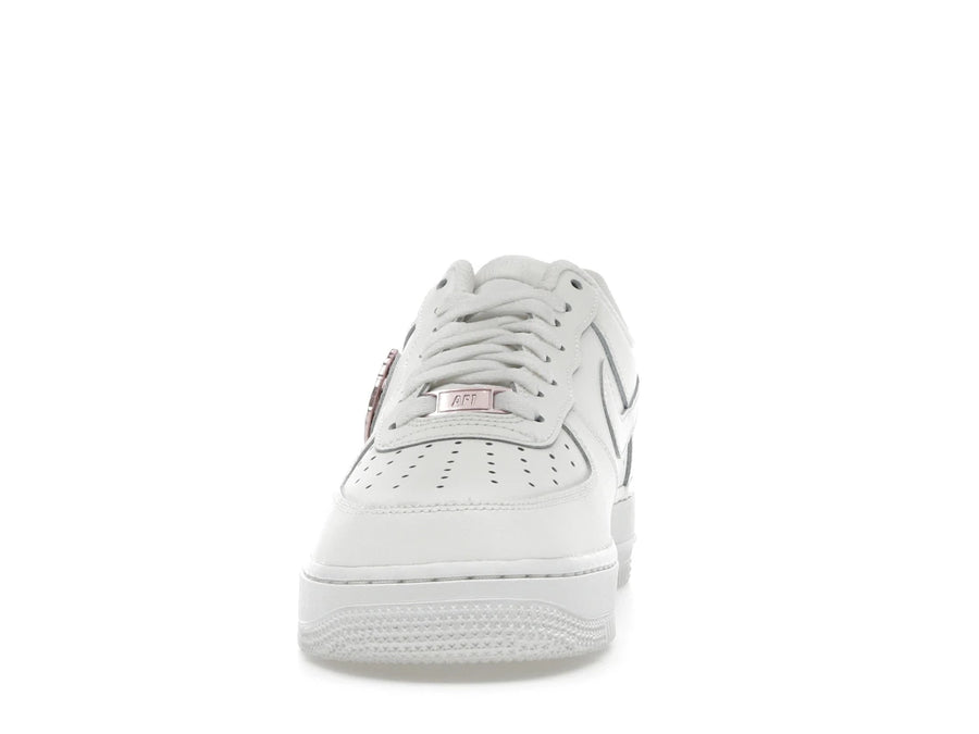 Nike Air Force 1 Low Liquid Metal Swoosh Or Rose Métallisé (Femme)