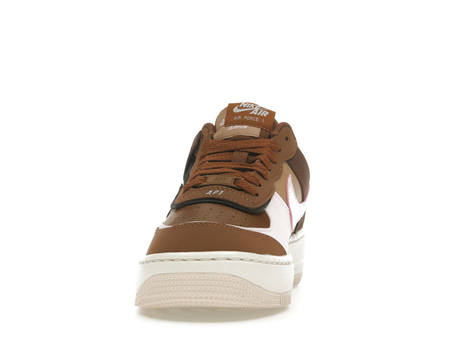 Nike Air Force 1 Low Shadow Light British Tan Pink Foam (Women's)