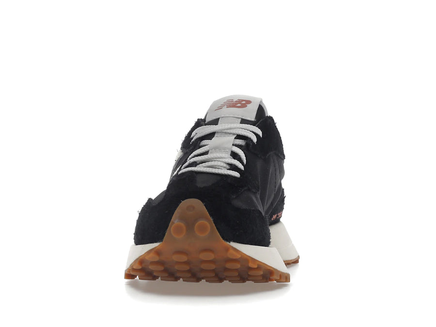 New Balance 327 Noir Blanc Gomme (Femme)