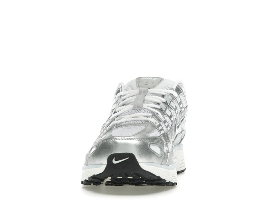 Nike P-6000 White Blue Tint Sail Metallic Silver (Women's)
