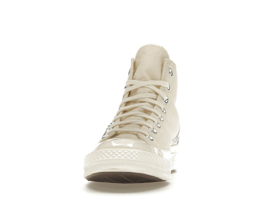 Converse Chuck Taylor All Star 70 Hi Comme des Garcons PLAY Multi-Heart Milk