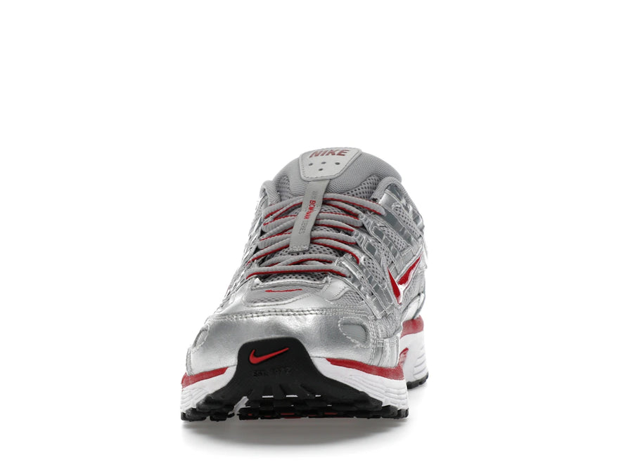 Nike P-6000 Argent Métallisé Rouge Gym