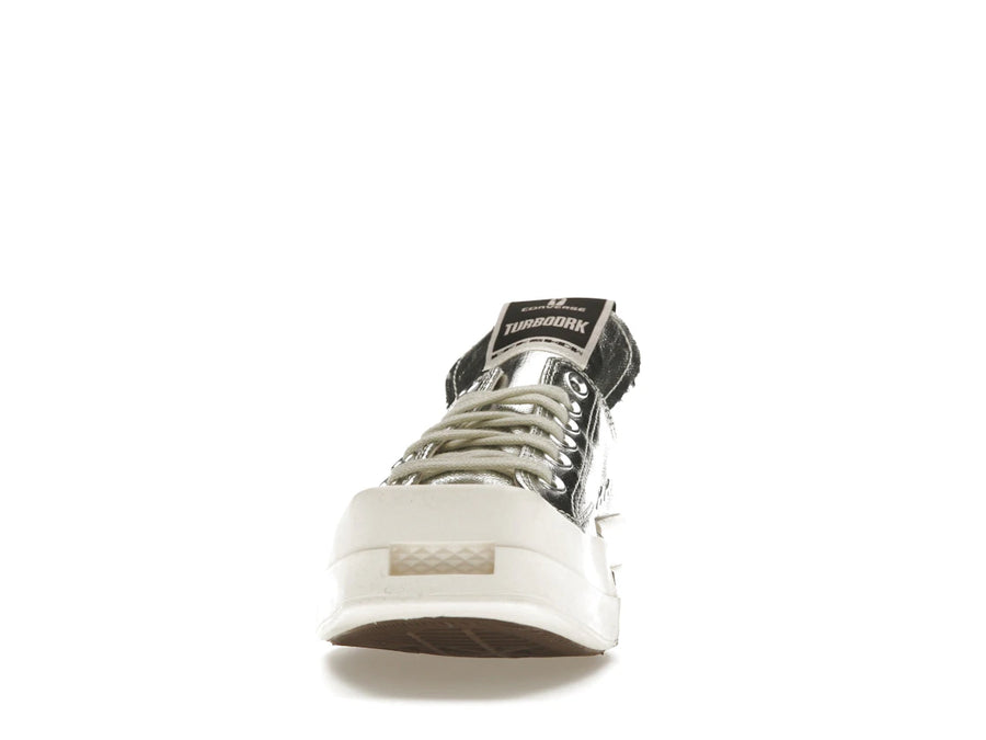 Converse TURBODRK Chuck Taylor All Star 70 Ox Rick Owens DRKSHDW Argent Blanc