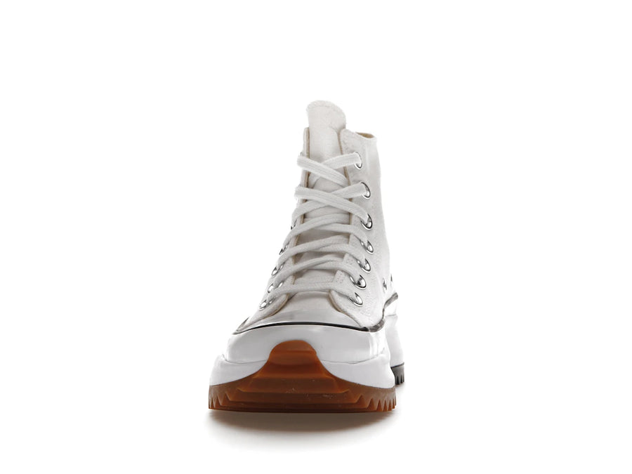 Converse Run Star Hike Hi Blanc Noir Gomme