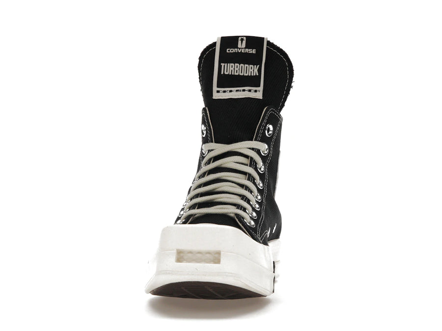 Converse TURBODRK Chuck Taylor All Star 70 Hi Rick Owens DRKSHDW Noir