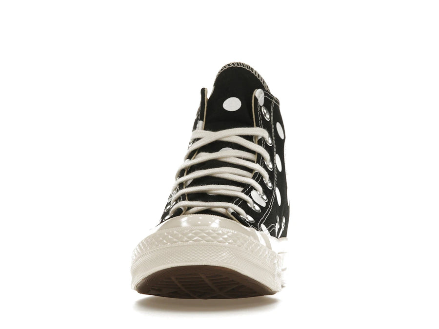 Converse Chuck Taylor All Star 70 Hi Comme des Garcons PLAY Polka Dot Noir