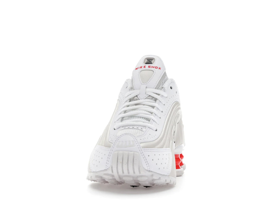 Nike Shox R4 White Phantom Picante Red (Women's)