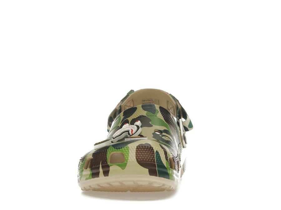 Crocs Classic Clog A Bathing Ape ABC Camo Green